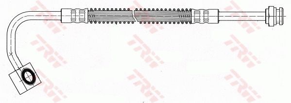 TRW PHD451 - Brzdová hadica -