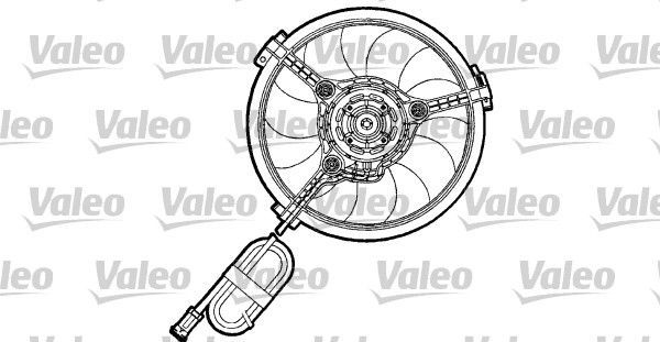 Valeo 698155 - Ventilátor motora -