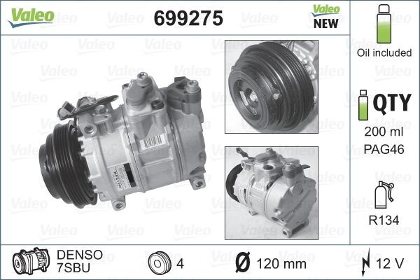 Valeo 699275 - Kompresor -