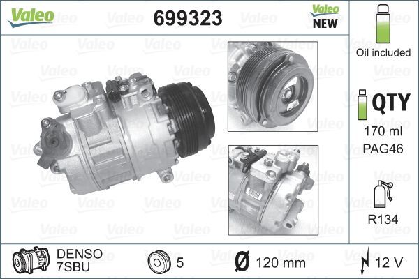 Valeo 699323 - Kompresor -