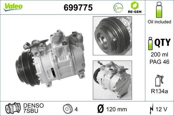 Valeo 699775 - Kompresor -