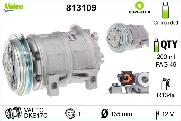 Valeo 813109 - Kompresor -