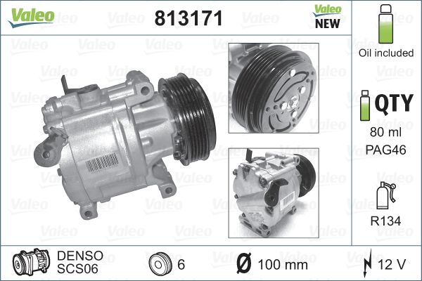 Valeo 813171 - Kompresor -