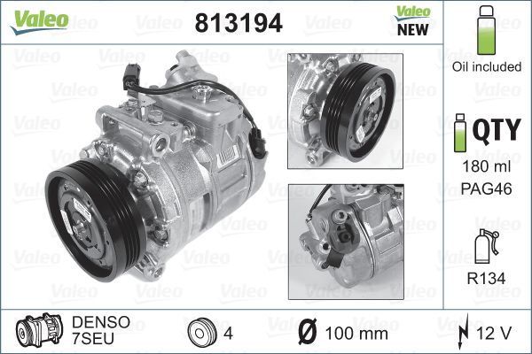 Valeo 813194 - Kompresor -