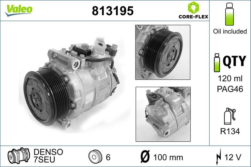 Valeo 813195 - Kompresor -