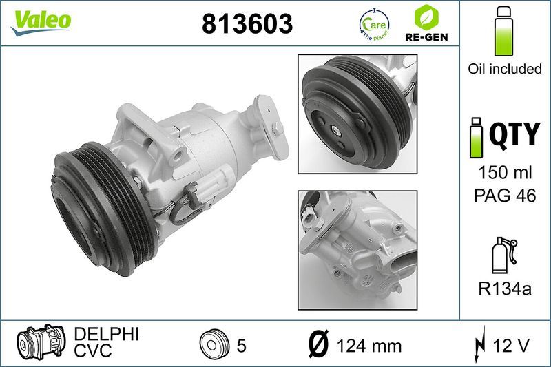 Valeo 813603 - Kompresor -