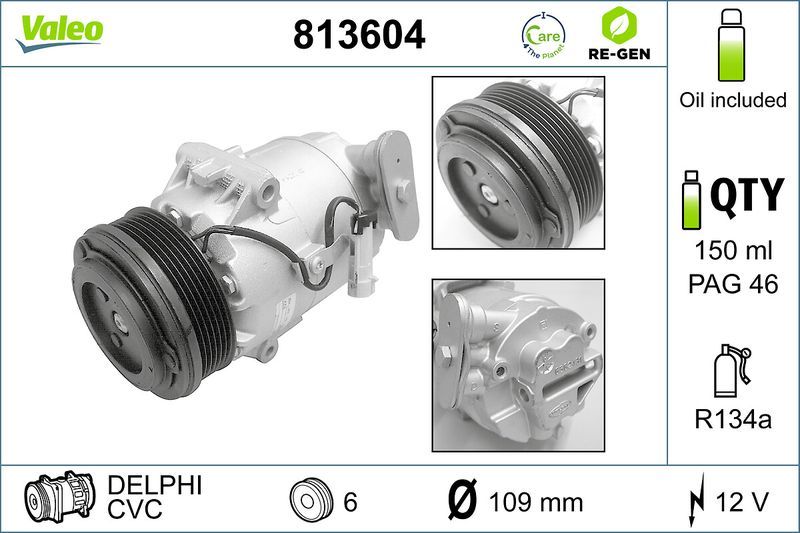 Valeo 813604 - Kompresor -