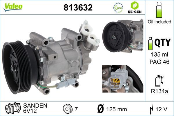 Valeo 813632 - Kompresor -