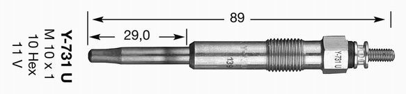 NGK D-Power 09 Y-731U