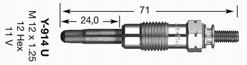 NGK 2643 Y-914U