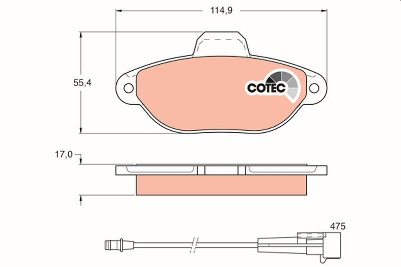 TRW GDB1115