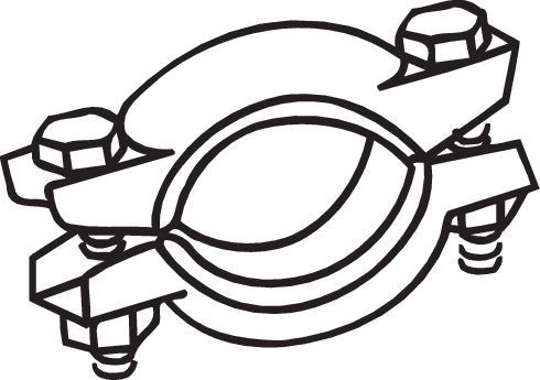 Bosal 254-787 - Svorka -
