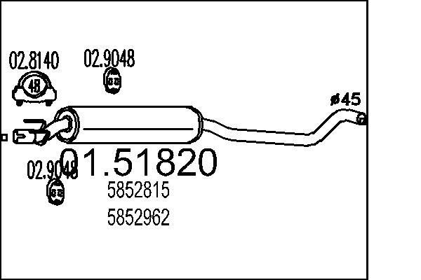 MTS 01.51820